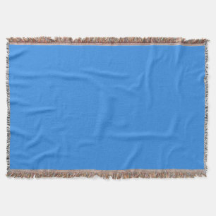 Bleu De France Throw Blanket