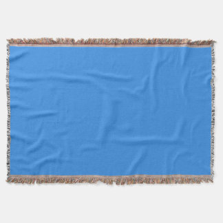 Bleu De France Throw Blanket
