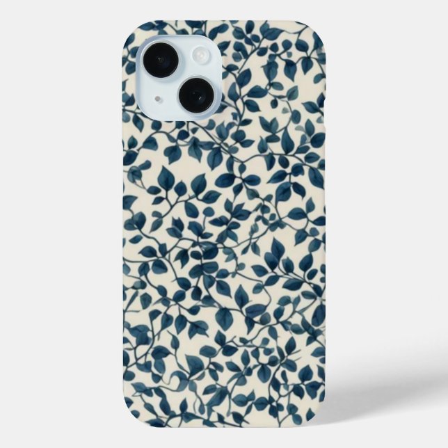 Bleu Ivy Case-Mate iPhone Case (Back)