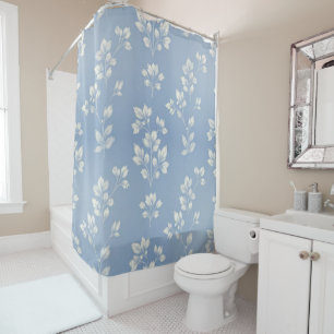 Bleu Ivy Shower Curtain