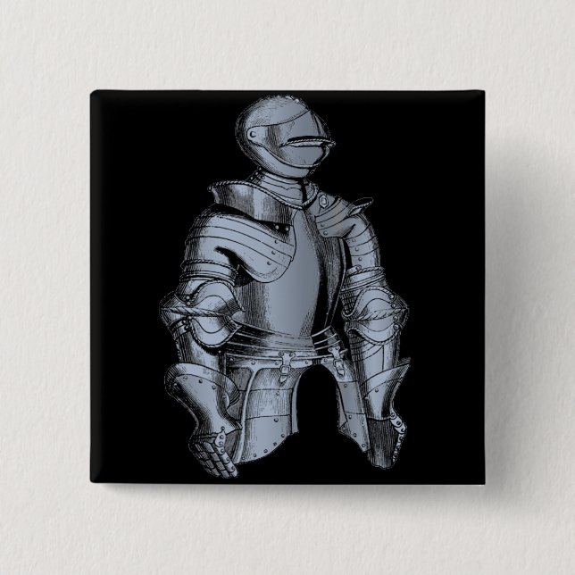 Bleu Knight Button (Front)