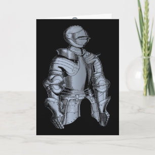 Bleu Knight Greeting Card