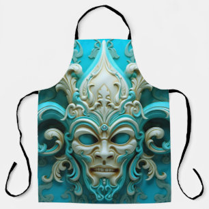 Bleu Mask Apron