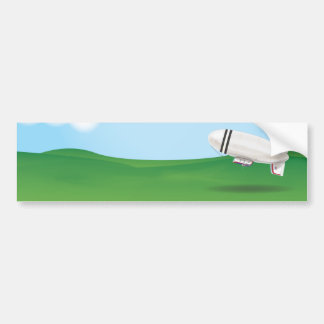 Blimp Bumper Sticker