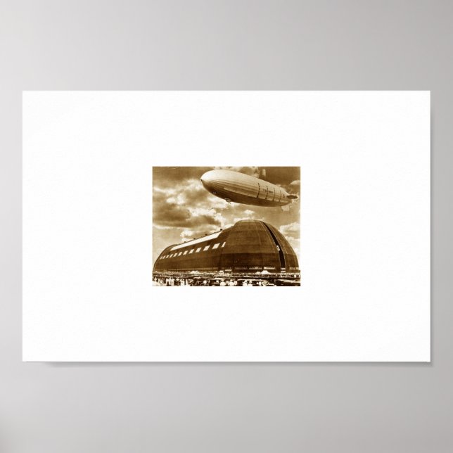 Blimp Hanger Akron Ohio Poster (Front)