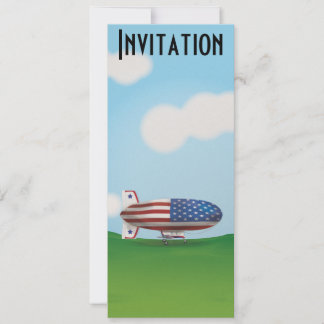Blimp Invitation
