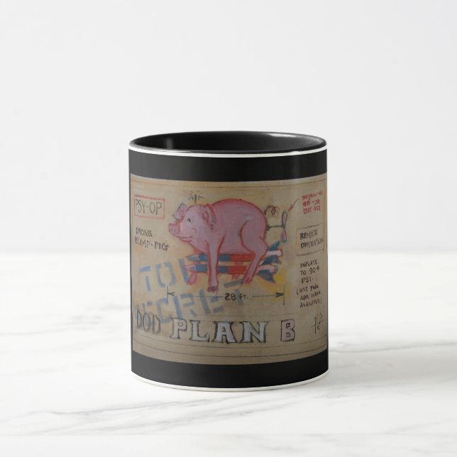 Blimp Pig Mug (Center)