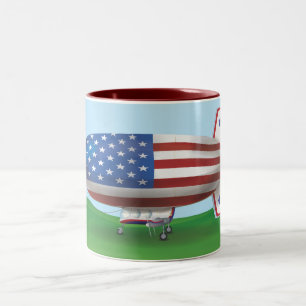 Blimp Two-Tone Coffee Mug
