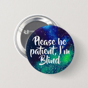 Blind Customisable Galaxy Identity 6 Cm Round Badge