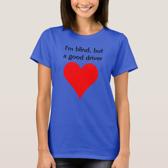 Blind girls make disabilities abilities T-Shirt (Front)