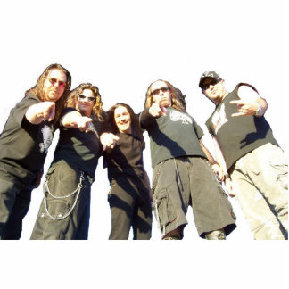 Blind Greed Photo scuplture Standing Photo Sculpture