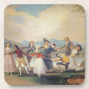 Blind Man's Buff, 1788-9 (tapestry cartoon) (for s Coaster