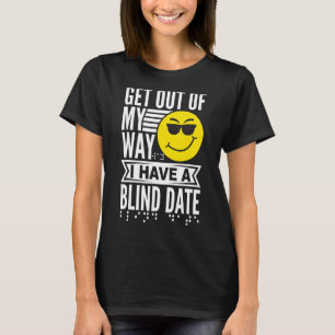 Blind People Humour Braille Reader Blind Guy Humor T-Shirt