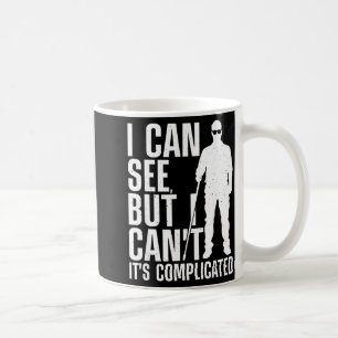 Blind Person Art For Men Women Blind People Sight Coffee Mug