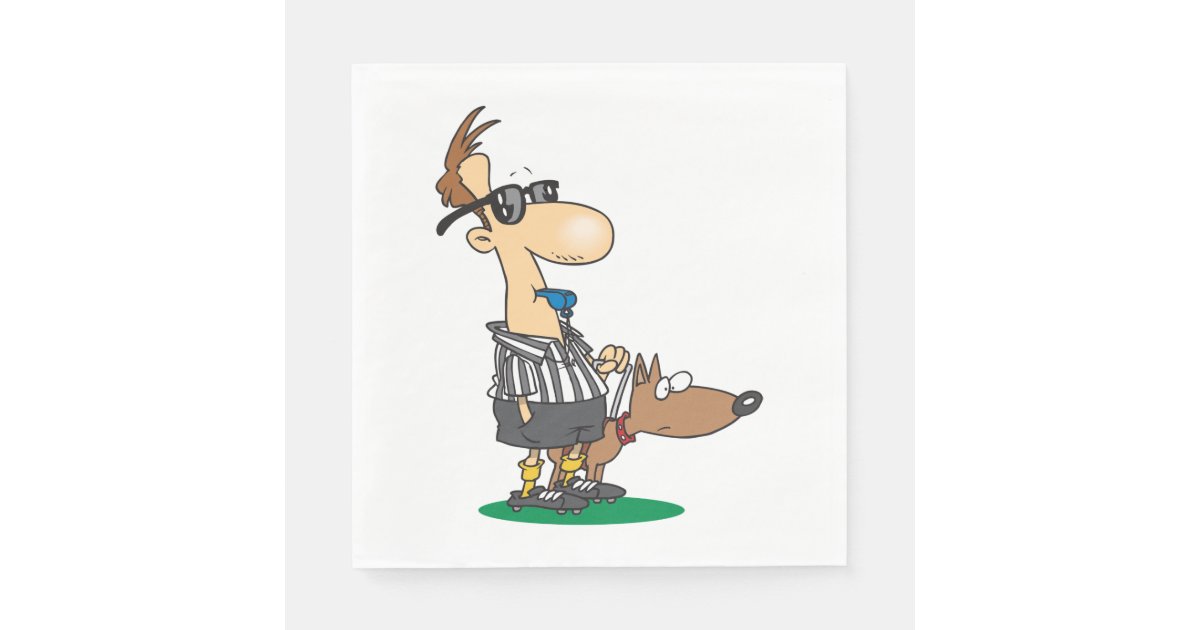 Blind Referee Napkin | Zazzle