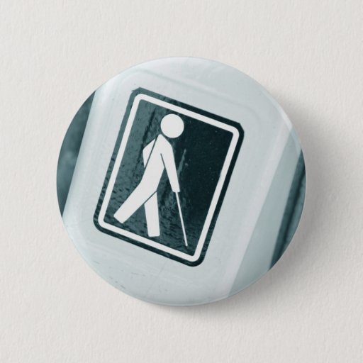 Image of Blind sign design 6 Cm Round Badge