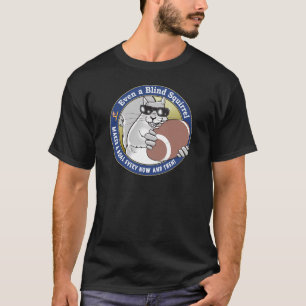 Blind Squirrel Football T-Shirt