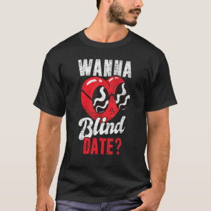 Blindness Blind Person People Awareness Men Women T-Shirt