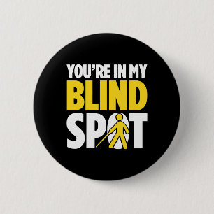 Blindness For Blind People Blind Person Braille Re 6 Cm Round Badge