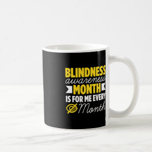 Blindness For Blind People Blind Person Braille Re Coffee Mug