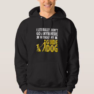 Blindness For Blind People Blind Person Braille Re Hoodie