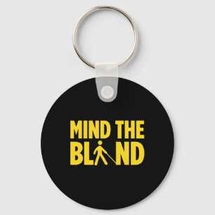 Blindness For Blind People Blind Person Braille Re Key Ring
