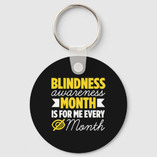 Blindness For Blind People Blind Person Braille Re Key Ring