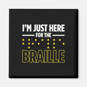 Blindness For Blind People Blind Person Braille Re Magnet