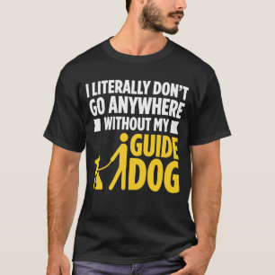 Blindness For Blind People Blind Person Braille Re T-Shirt