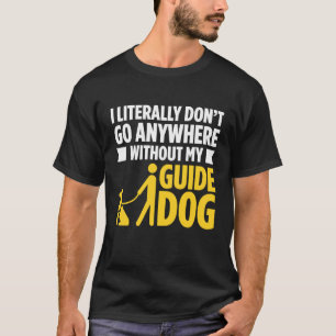 Blindness For Blind People Blind Person Braille Re T-Shirt