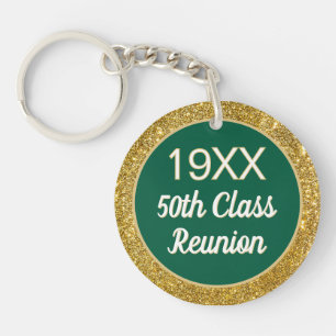 Bling!! 50th Class Reunion Keychain