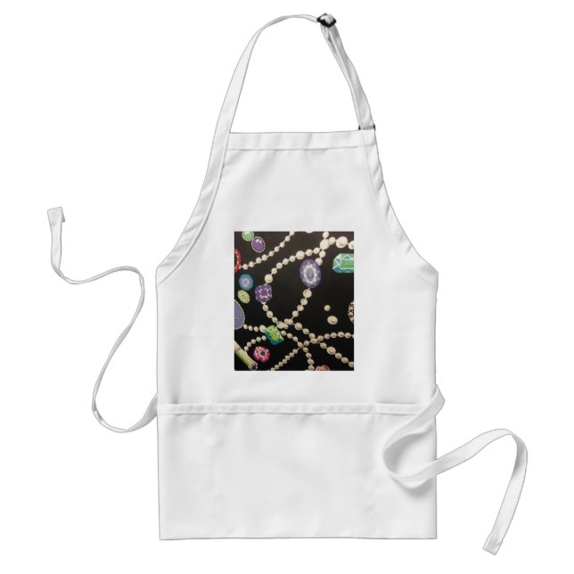 Bling and Pearls Standard Apron (Front)