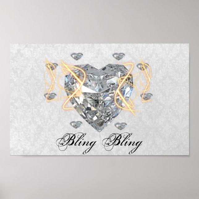 Bling Bling Diamond Poster (Front)