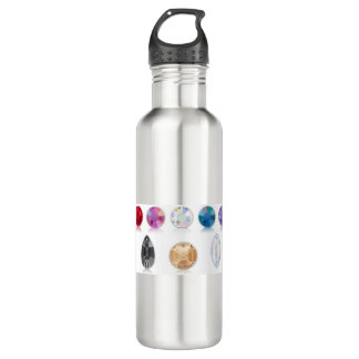 Bling Bling Rhinestone Diamond T-shirt 710 Ml Water Bottle