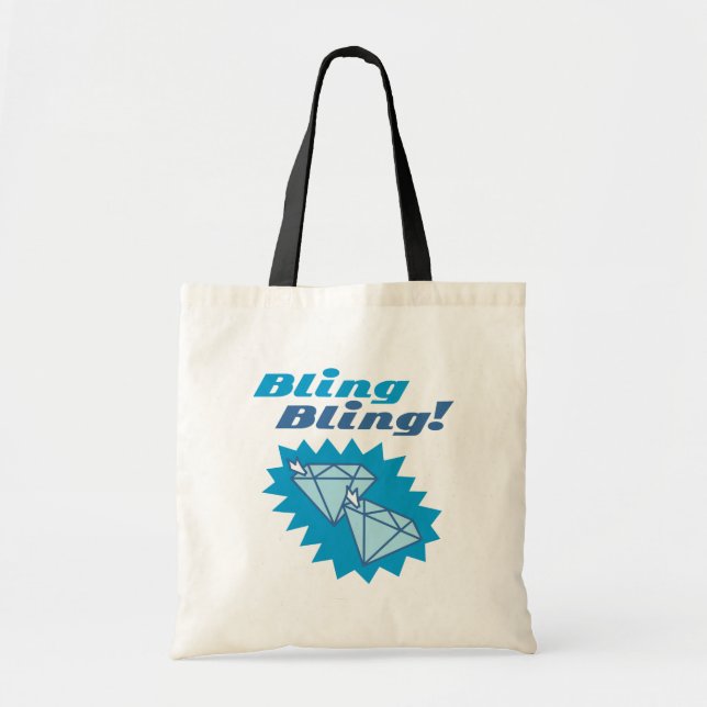 Bling Bling Tote Bag (Front)