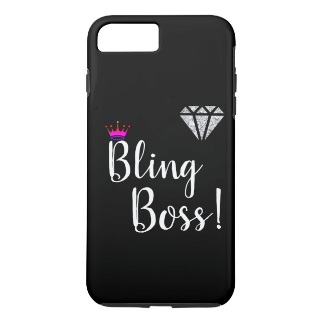 Bling Boss Phone Cover! Case-Mate iPhone Case (Back)