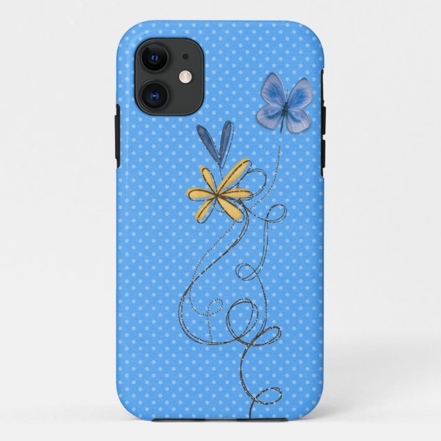 Bling Bouquet Case-Mate iPhone Case (Back)