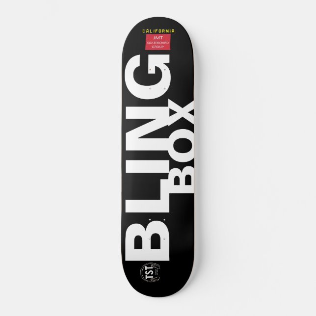 BLING BOX SKATEBOARDS  /JMT USA (Front)