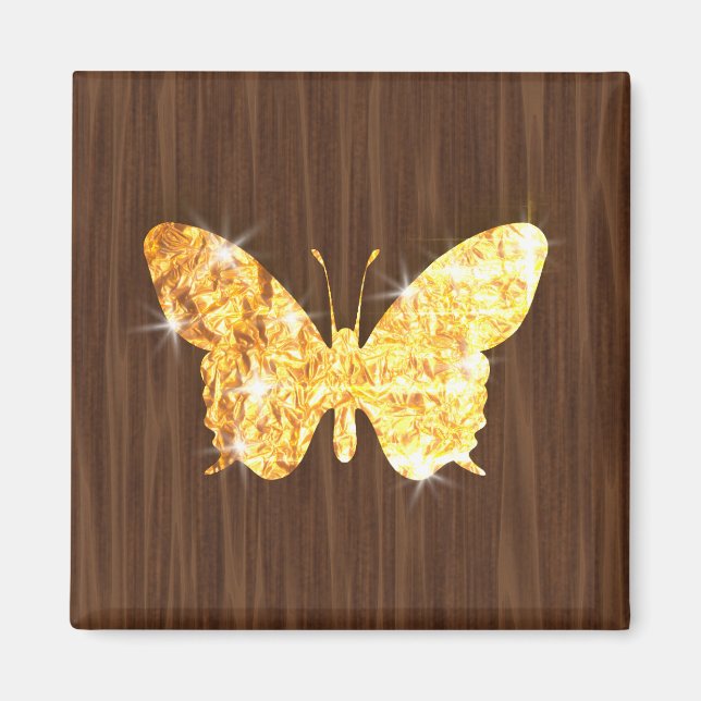 Bling Butterfly Magnet (Front)
