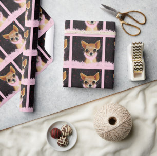 Bling Chihuahua      Wrapping Paper