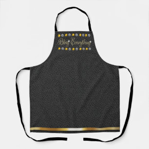 Bling Everything Jeweled Apron