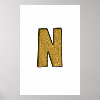 Bling Gold N Poster