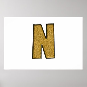 Bling Gold N Poster
