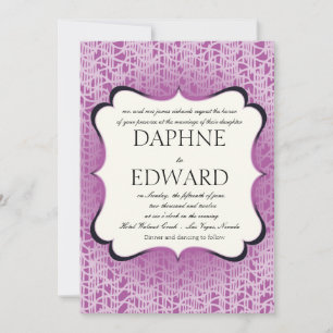 Bling Invitation - wedding party invitation