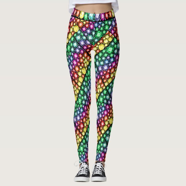 Bling Me Up 4 Pop Fashion Leggings (Front)