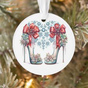 Bling Me Up High Heels Ornament