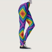 Bling Me Up Rainbow 5 Pop Fashion Leggings