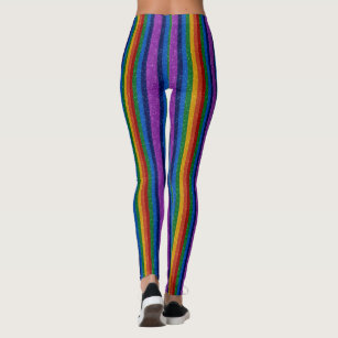 Bling Me Up Rainbow 5 Pop Fashion Leggings