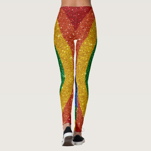 Bling Me Up Zazzle  Leggings (Back)