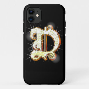 Bling Monogram D iPhone 5 Case